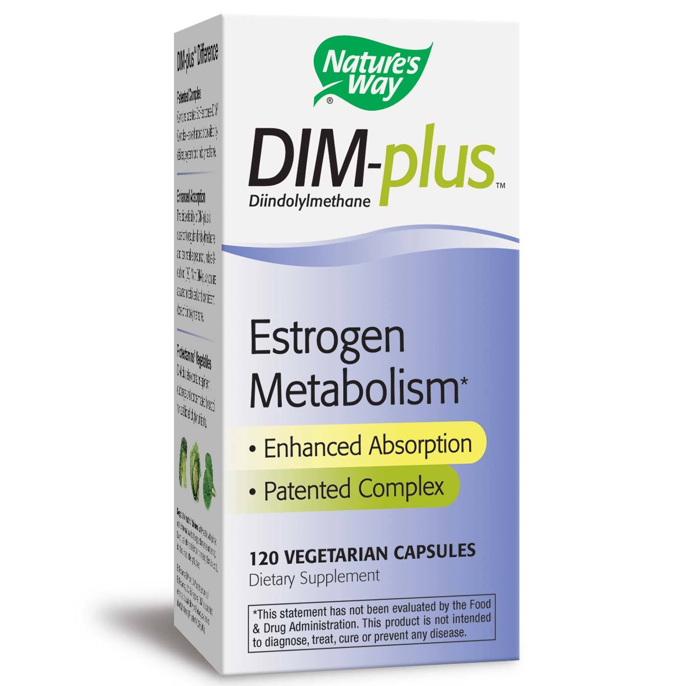 Comprar Nature's Way, DIM-Plus - 120 Cápsulas Vegetarianas