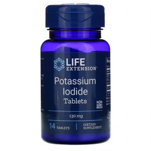 Comprar Life Extension, Comprimidos de Iodeto de Potássio, 130 mg, 14 Comprimidos