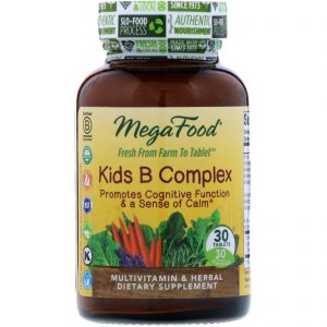 Comprar MegaFood, Complexo B para Crianças, 30 Comprimidos