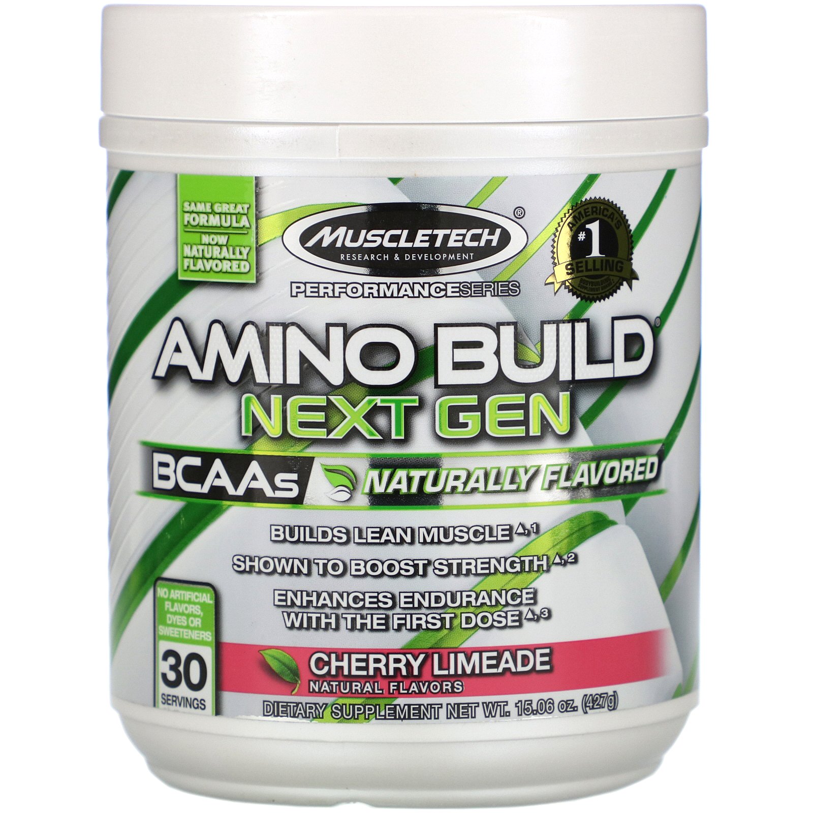 Comprar Muscletech, Amino Build Next Gen, Naturally Flavored, Cherry Limeade, 15.06 oz (427 g)