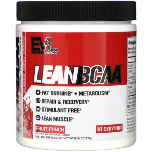 Comprar EVLution Nutrition, LeanBCAA, Fruit Punch, 8.36 oz (237 g)
