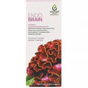 Comprar Emerald Health Bioceuticals, EndoBrain, 60 Vegan Softgels