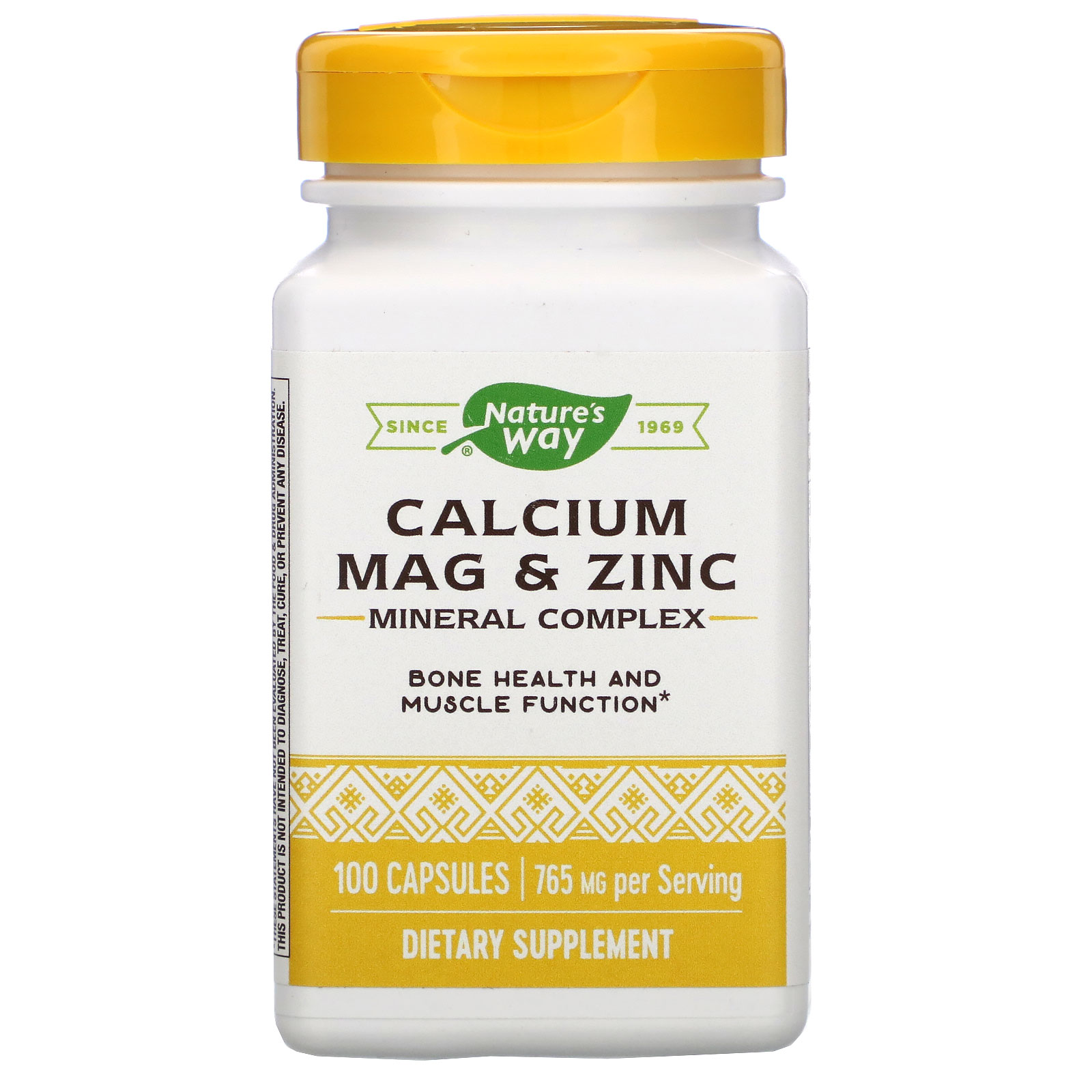 Comprar Nature's Way, Calcium Mag & Zinc Mineral Complex, 765 mg, 100 Capsules