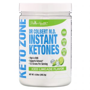 Comprar Divine Health, Dr. Colbert's Keto Zone, Instant Ketones, Iced Limeade , 9.26 oz (262.5 g)