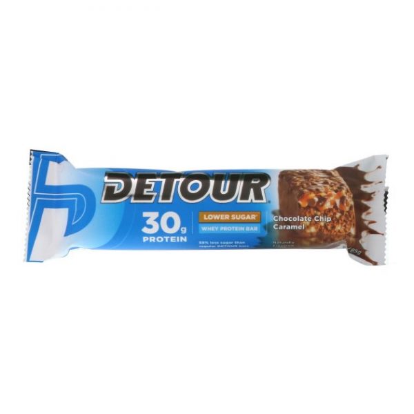 Comprar Detour, Barra de Whey Protein, Caramelo com Gotas de Chocolate, 12 Barras, 3 oz (85 g) Each - Imagem 4