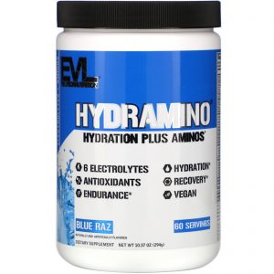 Comprar EVLution Nutrition, Hydramino, Blue Raz, 10.37 oz (294 g)