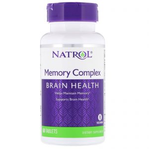 Comprar Natrol, Complexo para a Memória, 60 Comprimidos
