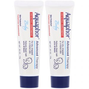 Comprar Aquaphor, Baby Healing Ointment, 2 Tubes, 0.35 oz (10 g) Each