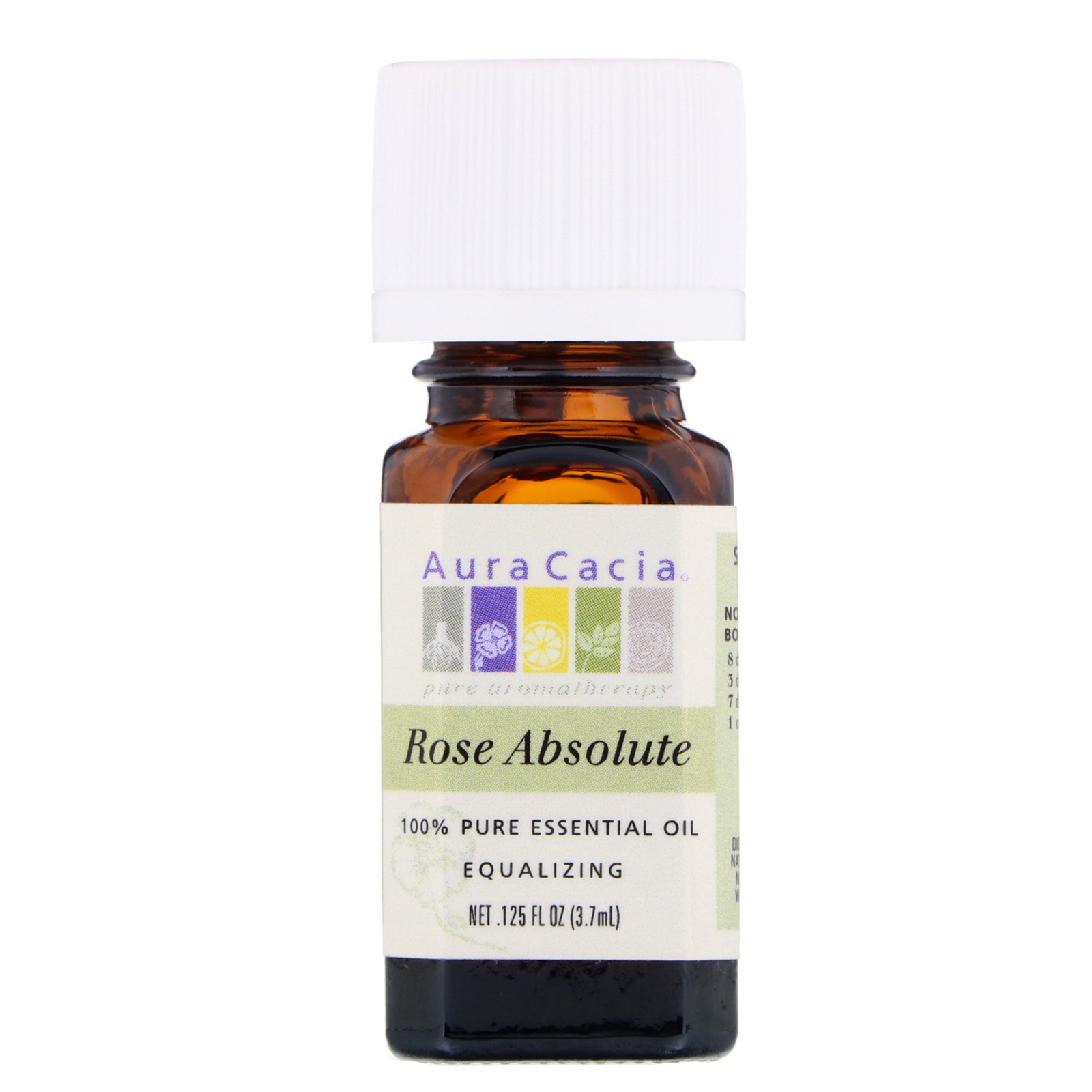 Comprar Aura Cacia, Óleo Essencial 100% Puro, Rosa Absoluta, 0,125 fl oz (3,7 ml)