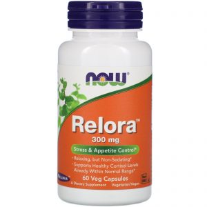 Comprar Now Foods, Relora, 300 mg, 60 Cápsulas Vegetais