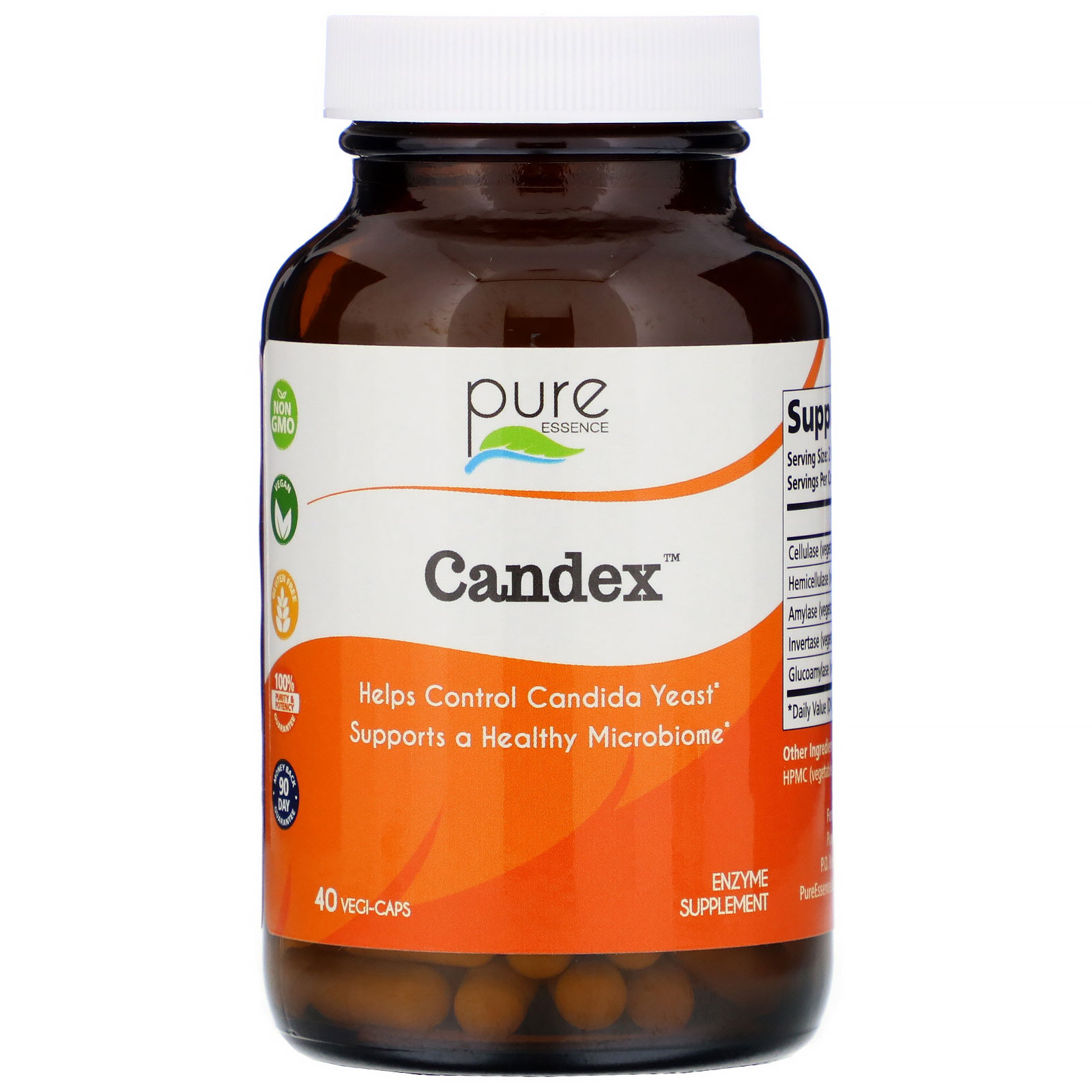 Comprar Pure Essence, Candex, 40 Vegi-Caps