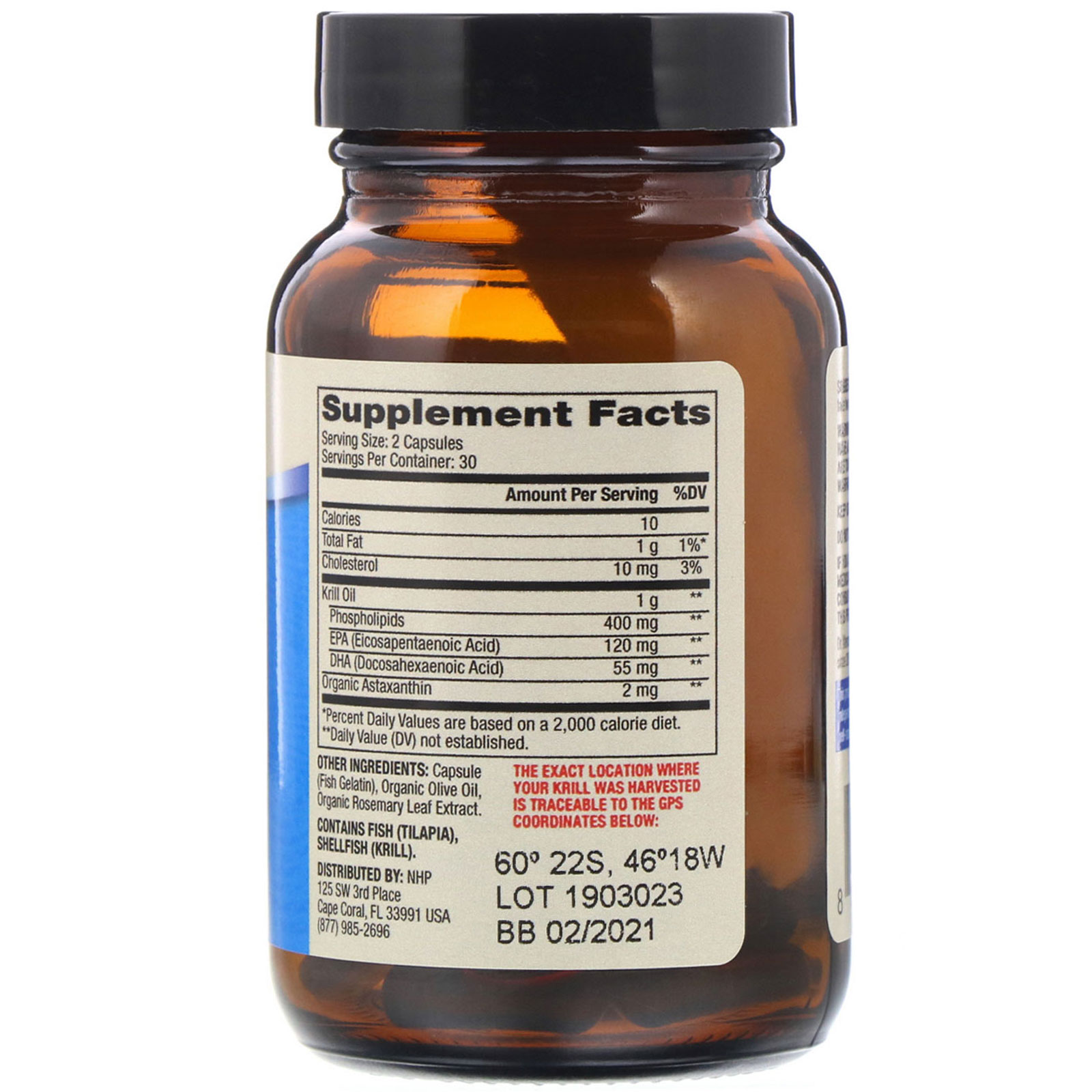 Comprar Dr. Mercola, Óleo de Krill Antártico, 60 Cápsulas - Imagem 2
