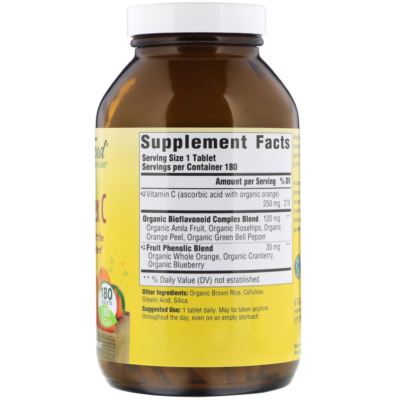 Comprar MegaFood, Complexo C, 180 Comprimidos - Imagem 2