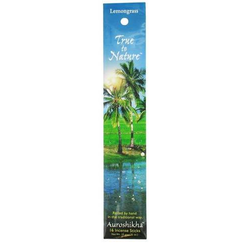 Comprar Auroshika, Incensos de Lemongrass (Capim de Limão) - 16 palitos por caixa