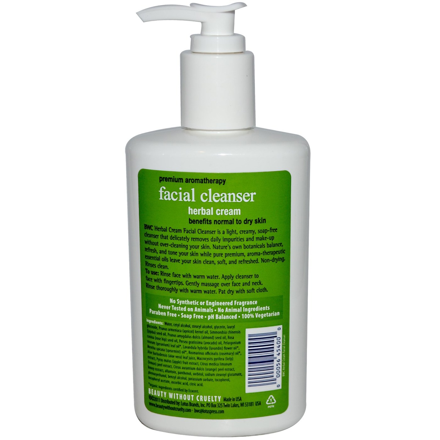 Comprar Beauty comout Cruelty Creme Ervaal Facial Cleanser 8.5 OZ - Imagem 2