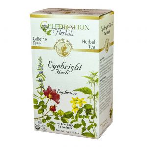 Comprar Celebration Herbals, Chá Orgânico de Eufrásia - 24 Saquinhos