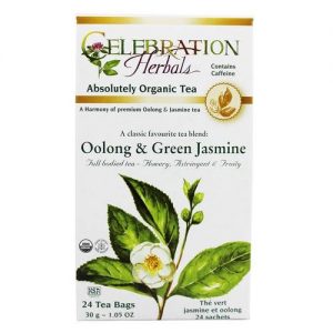 Comprar Celebration Ervaals Chá Verde & Jasmine Oolong Org 24 Sacos