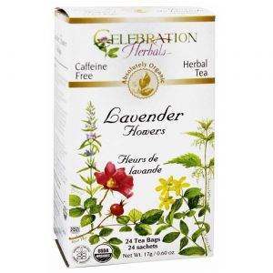 Comprar Celebration Herbals, Chá de Flores de Lavanda - Orgânico - 24 Sacos