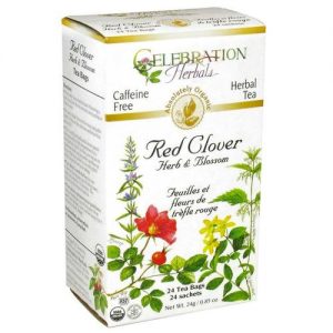 Comprar Celebration Herbals, Chá de Folhas e Flores de Trevo Vermelho - 24 Saquinhos de Chá