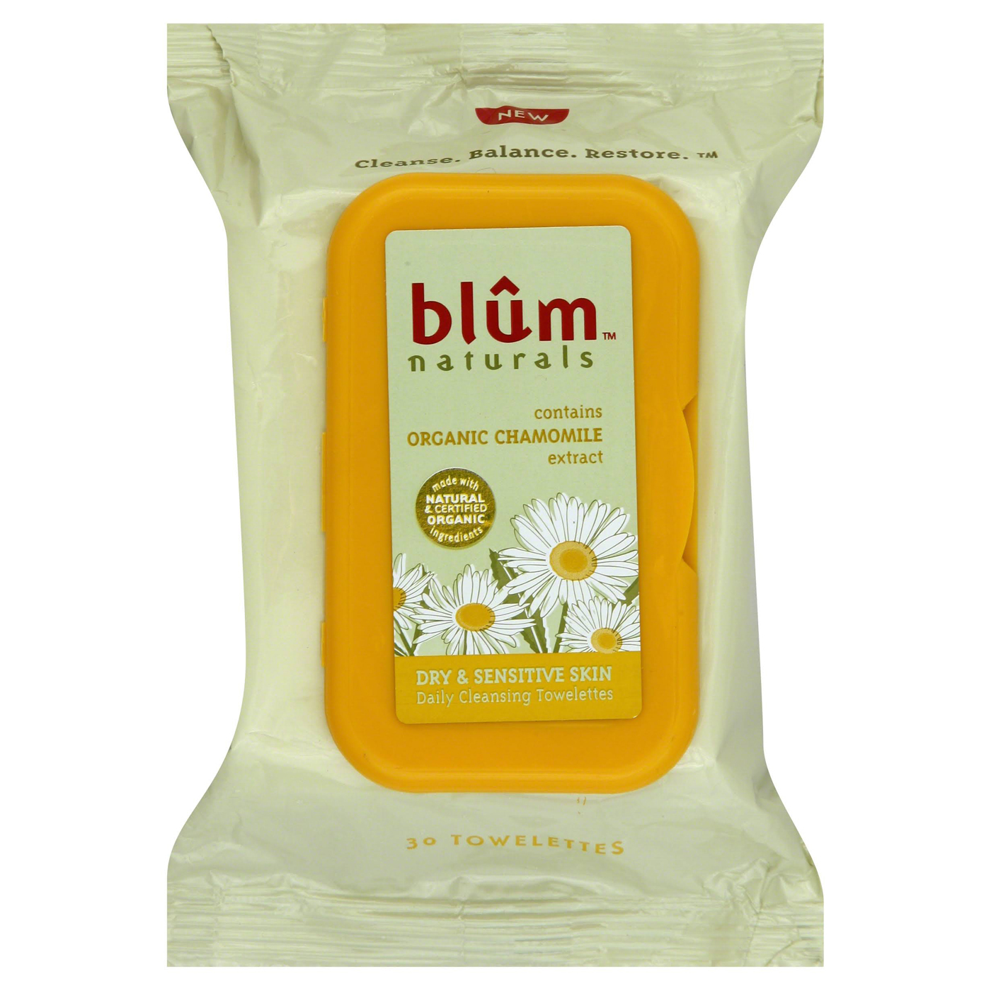 Comprar Blum Naturals Towlettes sensíveis secas diárias 3/30 TC