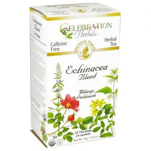 Comprar Celebration Herbals, Chá de Mistura de Equinácea Orgânica - 24 Saquinhos de Chá