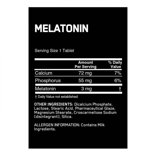 Comprar Melatonina 3 mg Optimum Nutrition 100 Tabletes - Imagem 4