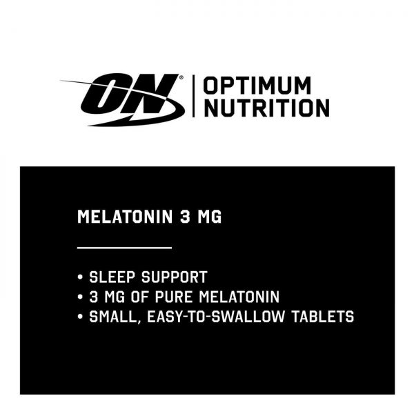 Comprar Melatonina 3 mg Optimum Nutrition 100 Tabletes - Imagem 6