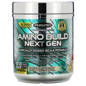 Comprar Muscletech, Amino Build Next Gen, White Raspberry, 9.98 oz (283 g)