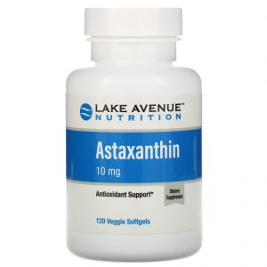 Comprar Lake Avenue Nutrition, Astaxantina, 10 mg, 120 Cápsulas Gelatinosas Vegetais