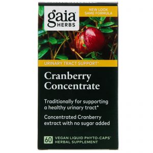 Comprar Gaia Herbs, Concentrado de Oxicoco, 60 Fitocápsulas Líquidas Veganas