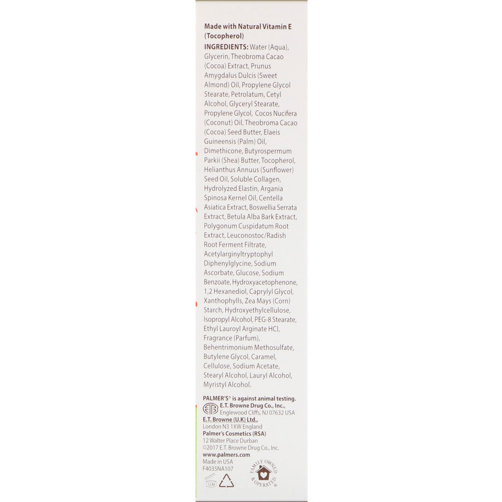 Comprar Palmer's, Fórmula de Manteiga de Cacau, Creme de Massagem para Estrias, 125 g (4,4 oz) - Imagem 3