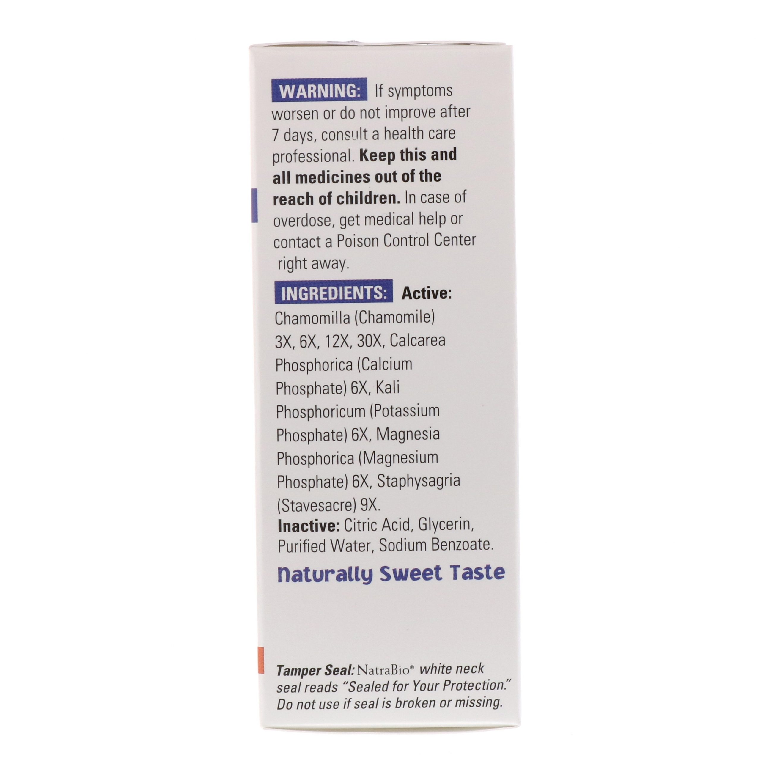 Comprar NatraBio, Alívio para a dentição infantil, Fórmula sem álcool, Líquido, 30 ml (1 fl oz) - Imagem 2