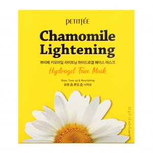 Comprar Petitfee, Chamomile Lightening, Hydrogel Face Mask, 5 Sheets, 1.12 oz (32 g) Each