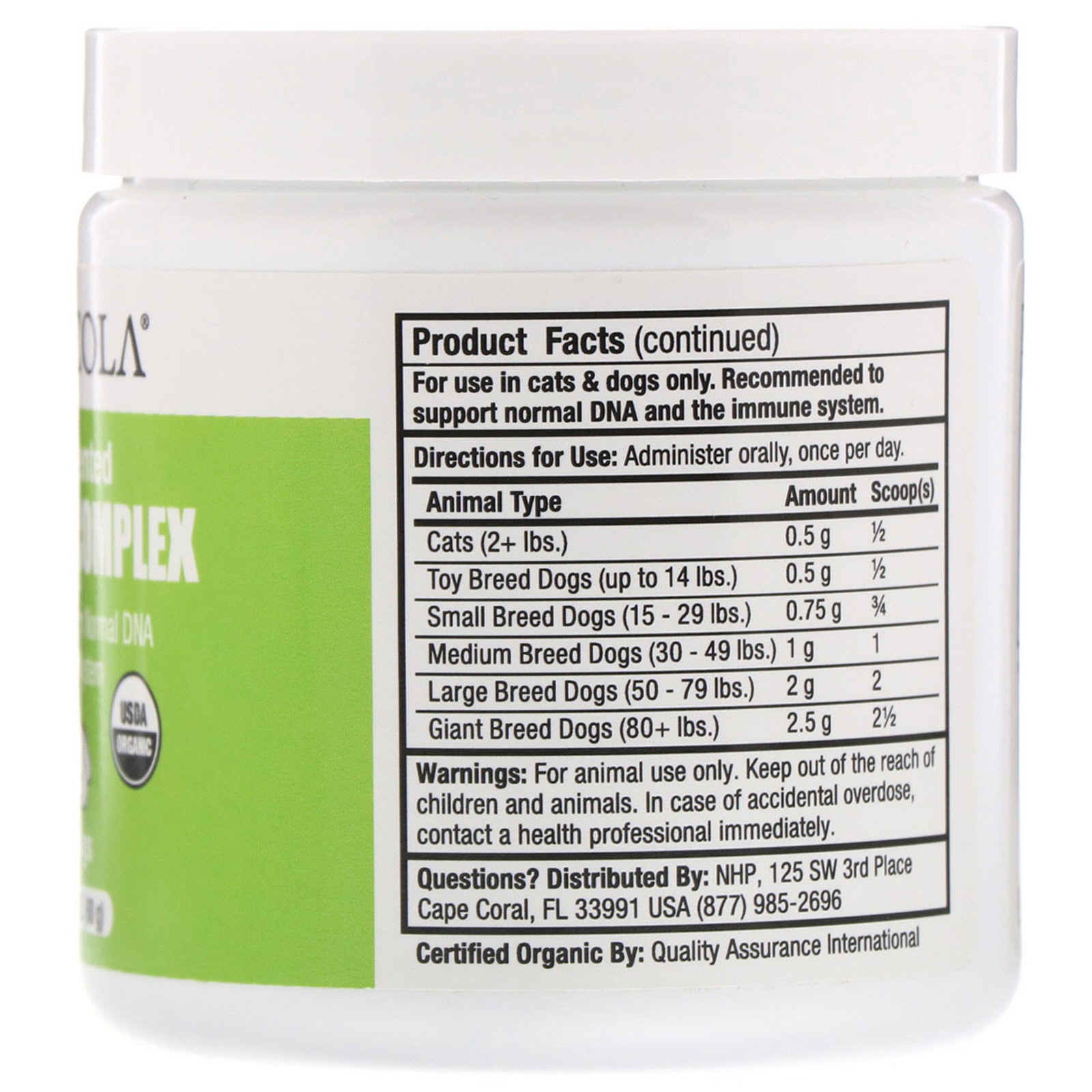 Comprar Dr. Mercola, Complexo de Cogumelo Fermentado Orgânico, Para Cães e Gatos, 60 g (2,11 oz) - Imagem 2