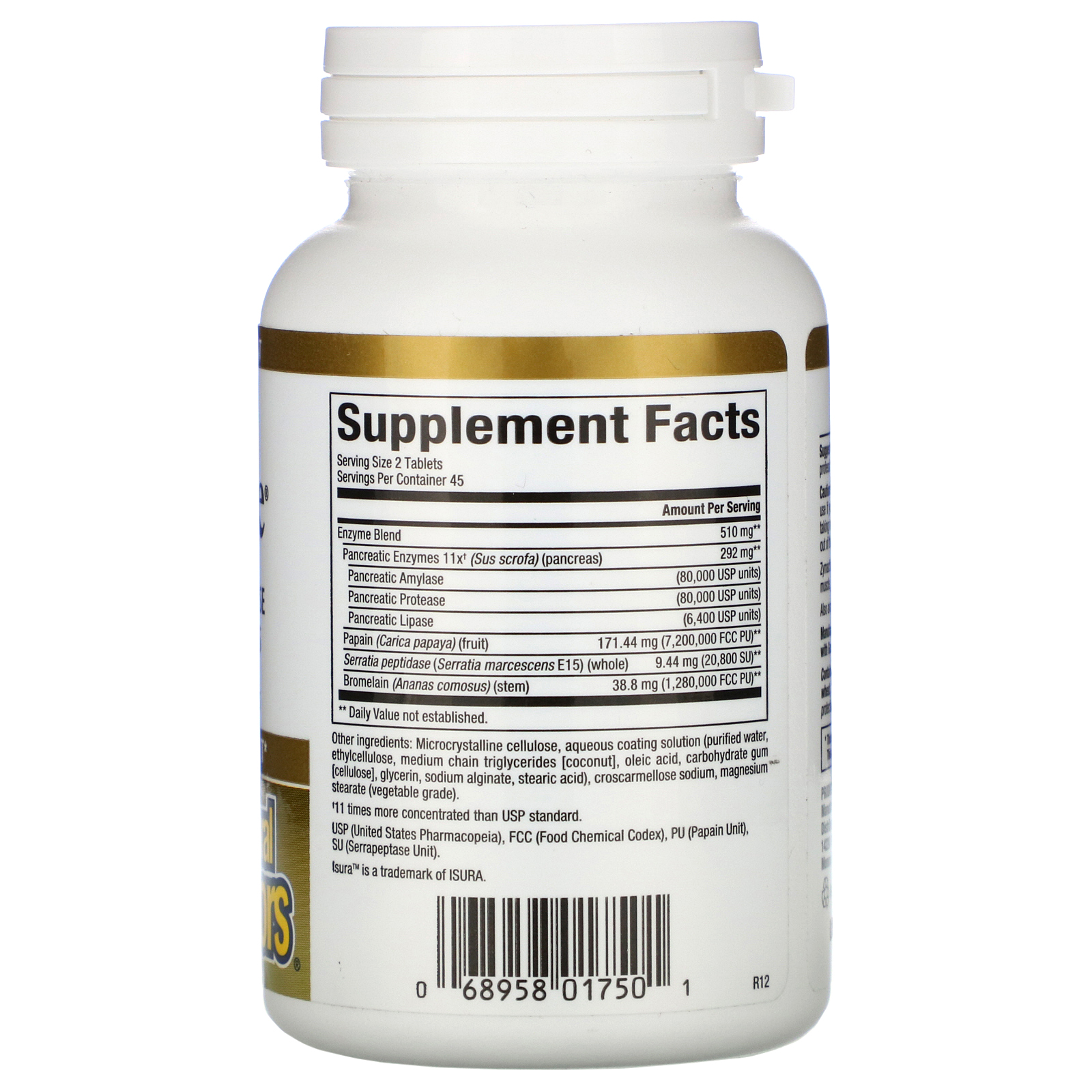 Comprar Natural Factors, Zymactive, Double Strength, 90 Enteric Coated Tablets - Imagem 2