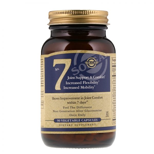Comprar Solgar, No. 7, Suporte e Conforto, 90 Cápsulas Vegetais - Imagem 4