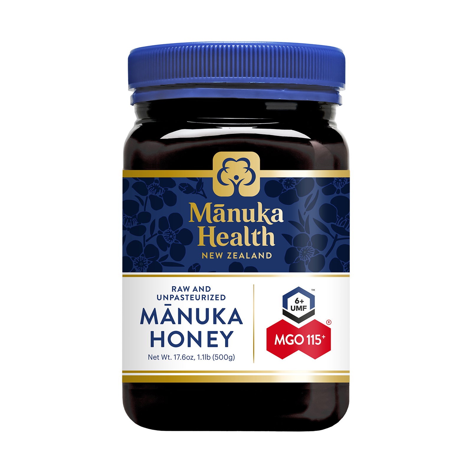 Comprar Manuka Health, Manuka Honey, MGO 115+, 1.1 lb (500 g)