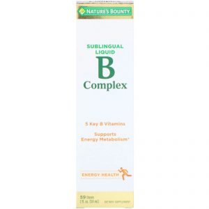 Comprar Nature's Bounty, Complexo B, líquido sublingual, 2 fl oz (59 ml)