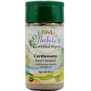 Comprar Celebration Herbals, Semente de Cardamomo Orgânico - 60 g