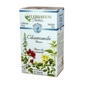 Comprar Celebration Herbals, Chá de Flores de Camomila - Qualidade Pure - 24 Saquinhos de Chá