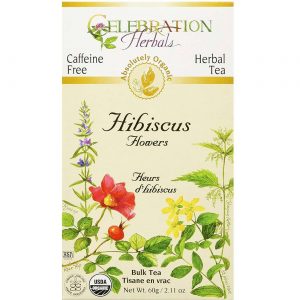 Comprar Celebration Herbals, Chá de Hibiscus Orgânico - 60 g (2,11 oz)