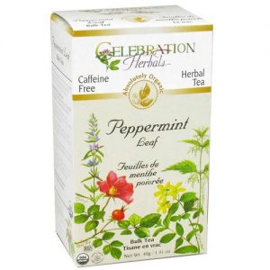 Comprar Celebration Ervaals Hortelã-pimenta Folha Orgânica 1,76 onças