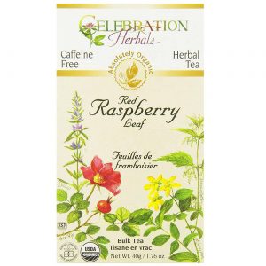 Comprar Celebration Herbals Herbal Tea, Chá de Folha de Framboesa Vermelha Orgânica - 40 g (1,76 oz)