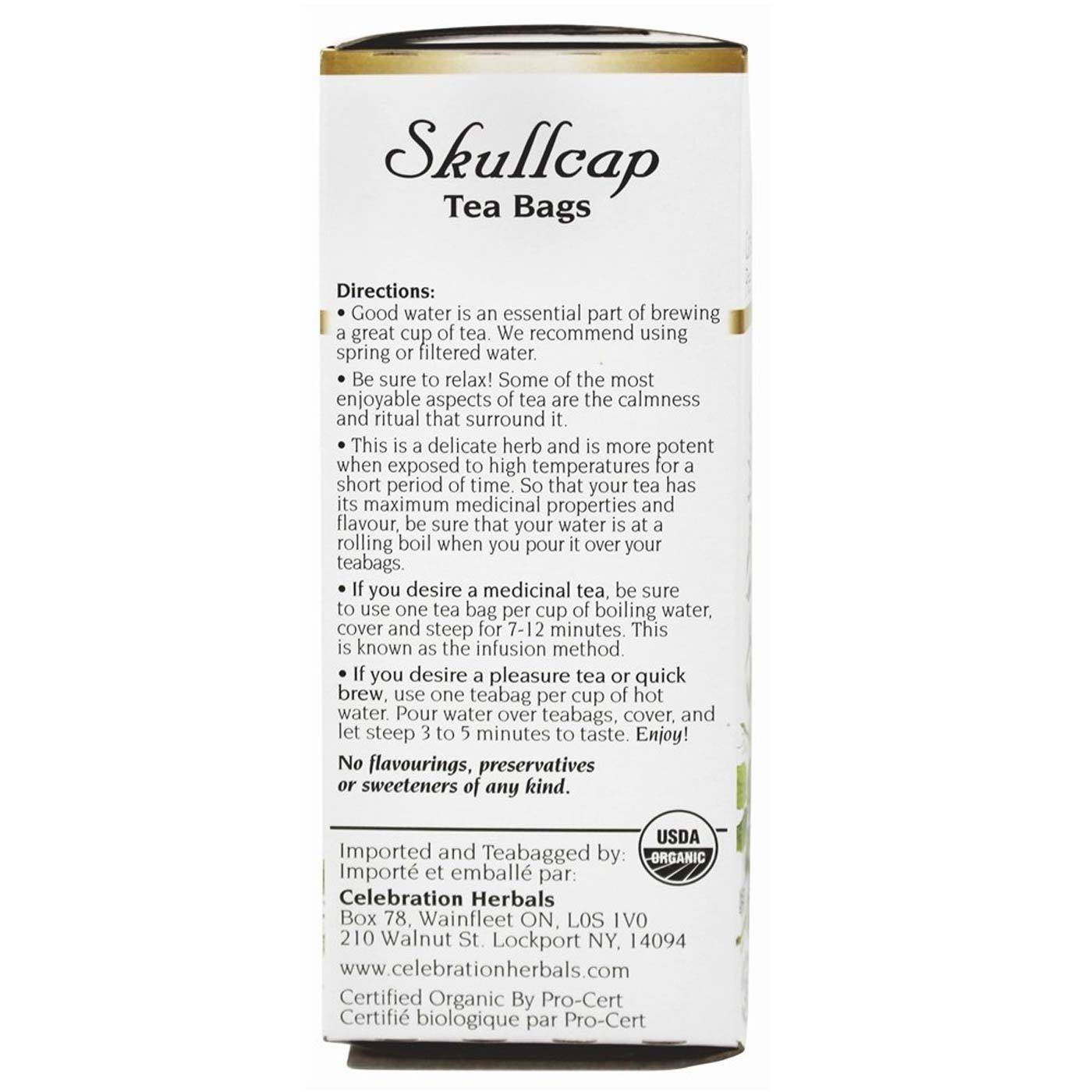 Comprar Celebration Herbals Herbal Tea, Chá de Raiz de Escutelária Orgânica - 24 Saquinhos de Chá - Imagem 2