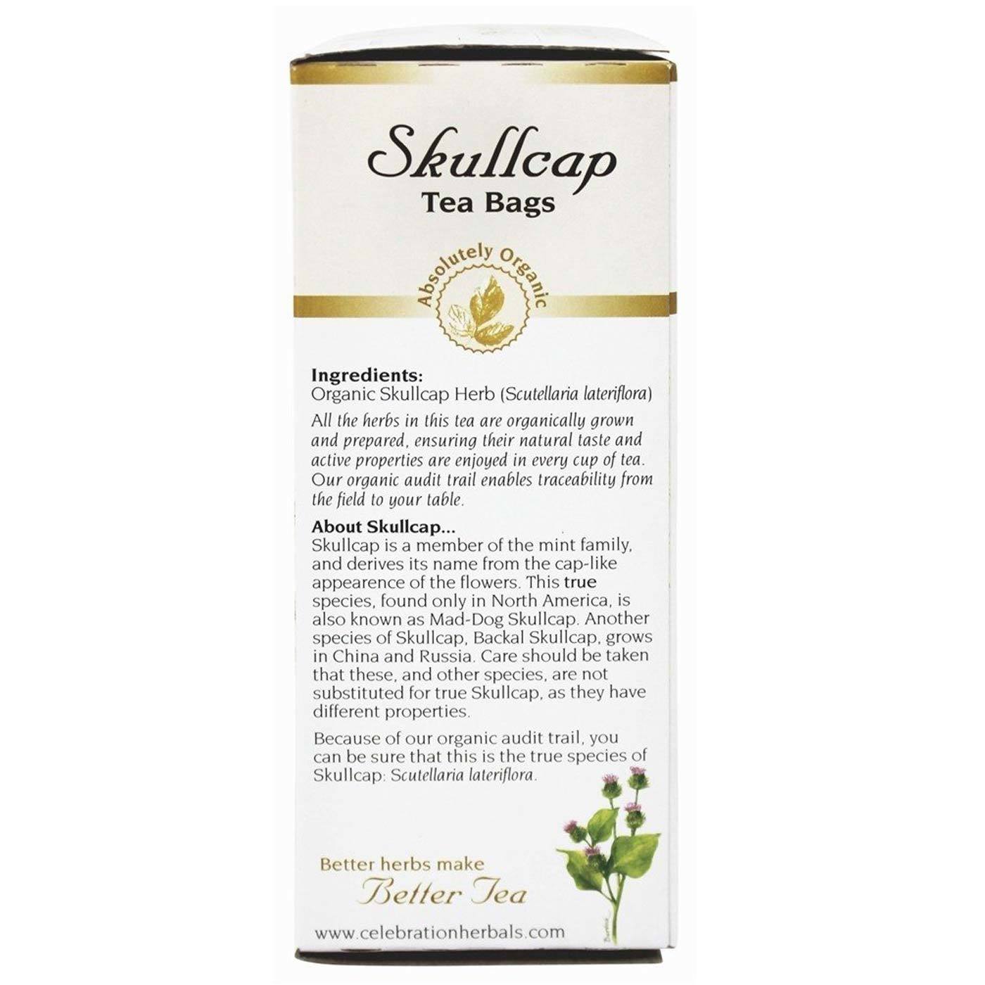 Comprar Celebration Herbals Herbal Tea, Chá de Raiz de Escutelária Orgânica - 24 Saquinhos de Chá - Imagem 3