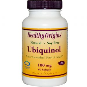 Comprar Healthy Origins, Ubiquinol 100 mg - 60 Cápsulas