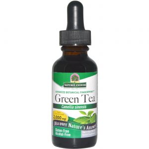 Comprar Nature's Answer, Folha de Chá Verde Sem Álcool - 1 fl oz (30mL)