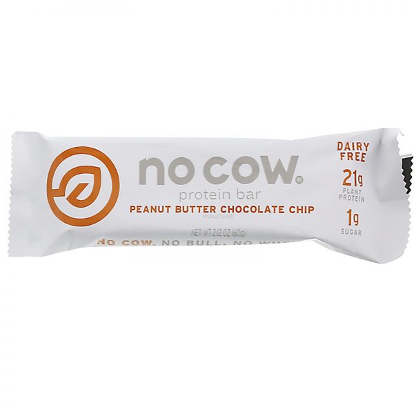 Comprar No Cow, Barra de Proteína, Chips de Chocolate com Manteiga de Amendoim, 12 Barras, 60 g (2,12 oz ) Cada - Imagem 4