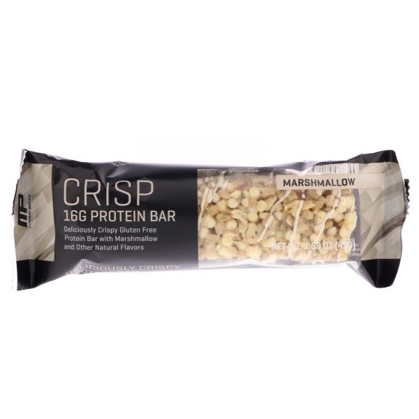 Comprar MusclePharm, Barra de Proteínas Combat Crisp, Marshmallow, 12 Barras, 45 g (1,59 oz) Cada - Imagem 4