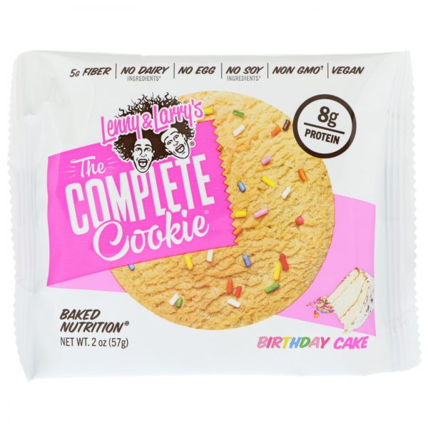 Comprar Lenny & Larry's, The COMPLETE Cookie, Birthday Cake, 12 Cookies, 2 oz (57 g) Each - Imagem 4